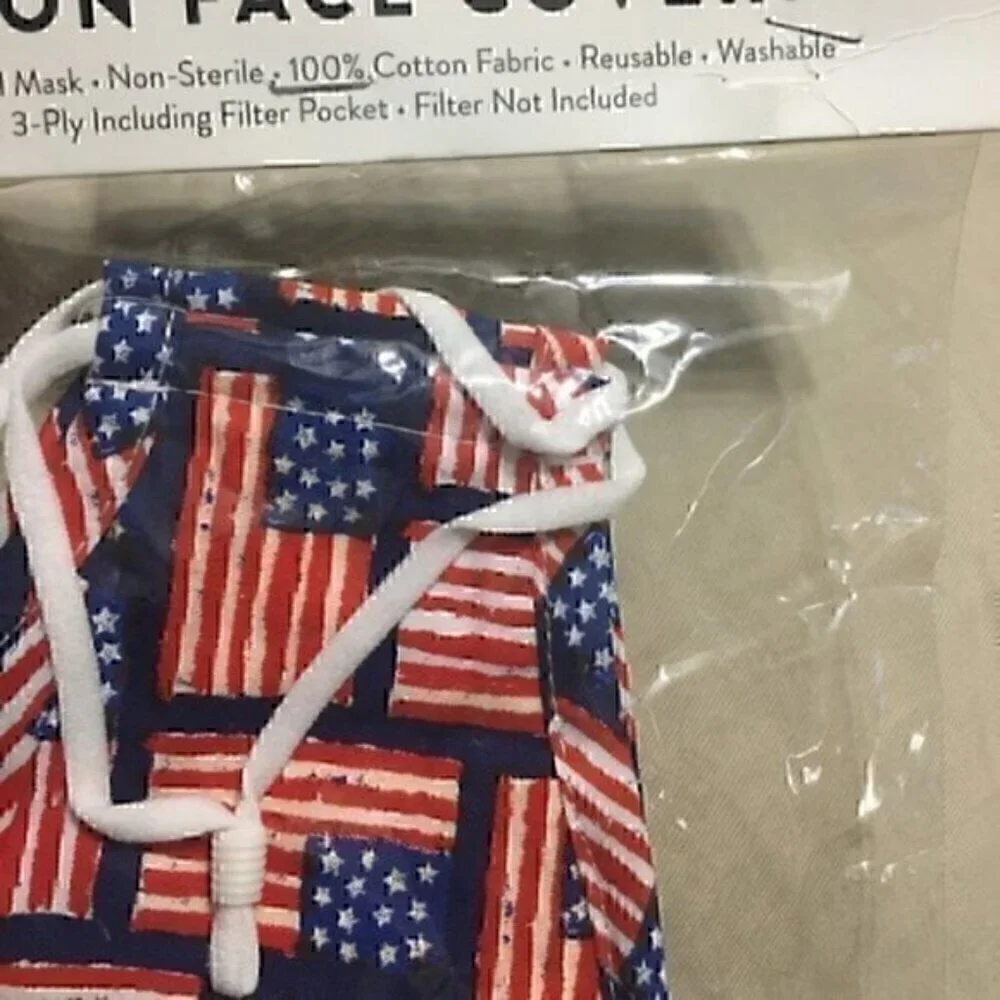 Fashion face mask American Flag